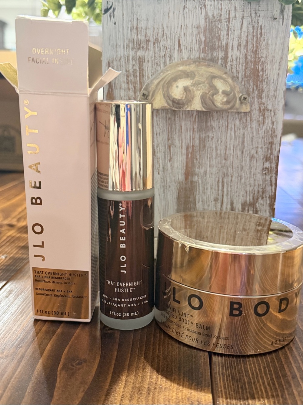 That Overnight Hustle™ Resurfacer & JLO Body Booty Balm set
